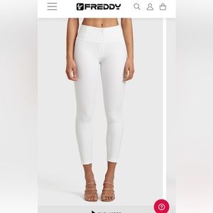 Freddy full leather, petite length pants